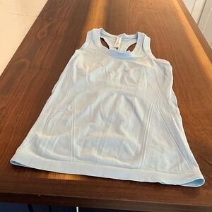 Athleta Light Blue Momentum Tank